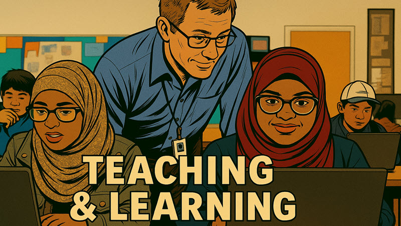 Teaching and Learning subfield banner
